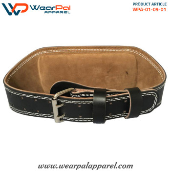 Leather Weightlifting Belt
