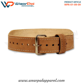 Leather Weightlifting Belt