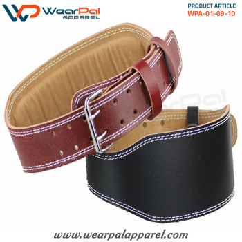 Leather Weightlifting Belt
