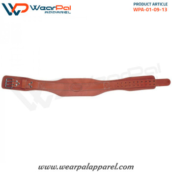 Leather Weightlifting Belt